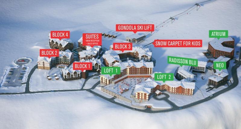 New Gudauri Flat Near Gondola Loft 2 Apartman Kültér fotó